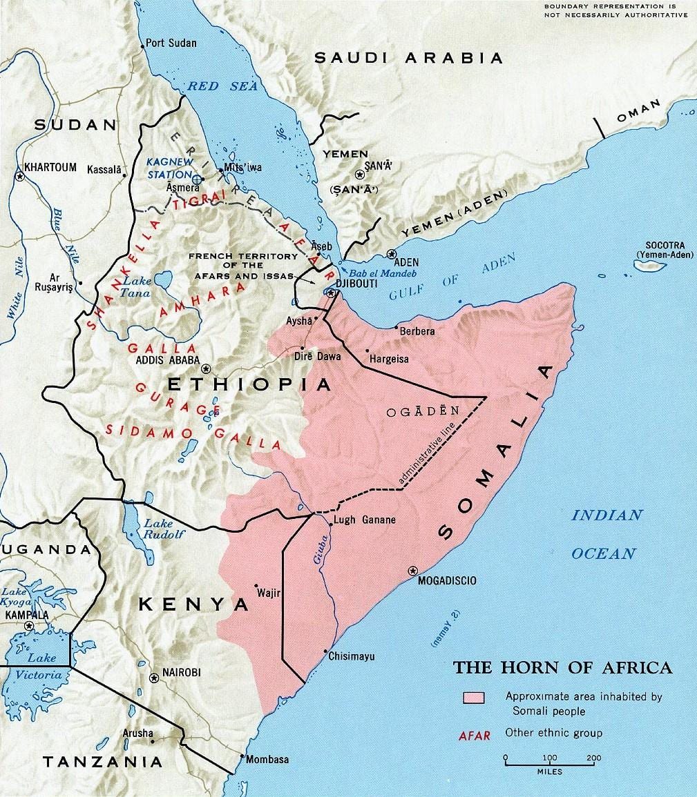 nord-est du Kenya carte